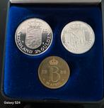 Muntset 1980 rijksdaalder - gulden troonafsrand Kon. Juliana, Postzegels en Munten, Munten | Nederland, Ophalen of Verzenden, Koningin Juliana