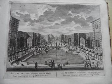 05 Utrecht Buitenverblijf Sy Baalen Kopergravure 1719 beschikbaar voor biedingen
