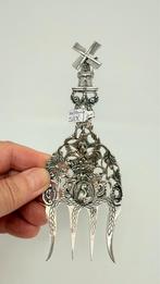 Gave antiek Hollandse zilveren broodvork uit 1923., Antiek en Kunst, Ophalen of Verzenden, Zilver