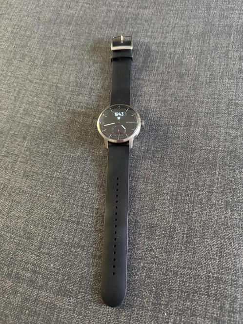Withings Scanwatch met 2 extra banden, Sieraden, Tassen en Uiterlijk, Smartwatches, Gebruikt, iOS, Zwart, Afstand, Hartslag, Slaap
