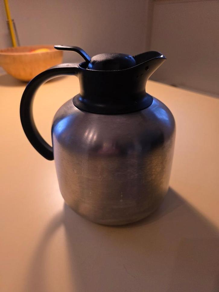 Thermoskan, 2 lt RVS/zwart, Huis en Inrichting, Keuken | Keukenbenodigdheden, Ophalen of Verzenden