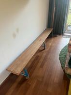 Vintage Gymbank 250cm, Ophalen, Gebruikt, Bruin, Eén