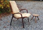 Yngve Ekstrom fauteuil, Ophalen, Hout, Gebruikt, 75 tot 100 cm