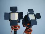 2x Unomat LX 500 GKF studiolampen + 2 statieven, Gebruikt, Lamp of Flitsset, Ophalen