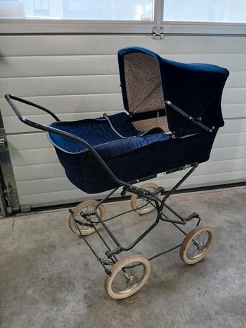 Vintage Koelstra Kinderwagen - Blauw beschikbaar voor biedingen