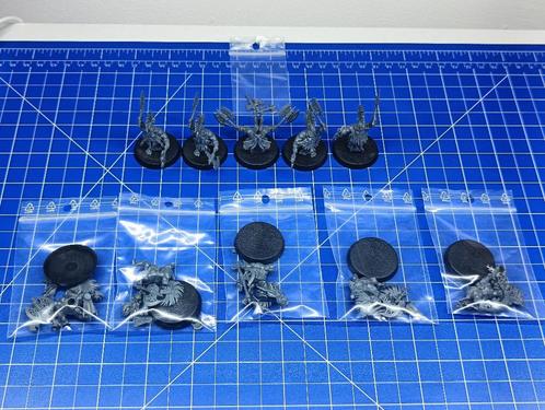 Warhammer Age of Sigmar Vulkite Berzerkers Set 2, Hobby en Vrije tijd, Wargaming, Gebruikt, Warhammer, Figuurtje(s), Geverfd, Met verf