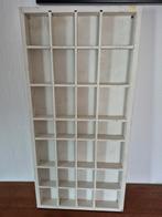 Houten wandrek met vakken, Met plank(en), Minder dan 50 cm, Gebruikt, 100 tot 150 cm