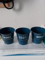 Emaille zand zeep soda rekje, Ophalen of Verzenden