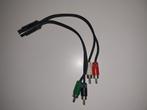 4 RCA to Mini-DIN AV Adapter Cable, Ophalen of Verzenden, Gebruikt, Apparatuur