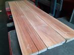 Demerara Groenhart voorgeschaafd 5x87x298 cm - 3 delen, Ophalen of Verzenden, 250 cm of meer, Planken, Hardhout
