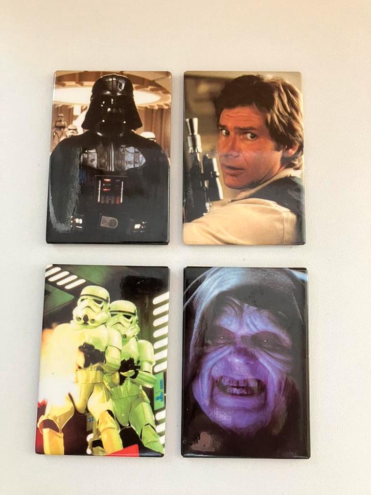 Magneten Star Wars Lucas Film 2005, Verzamelen, Star Wars, Zo goed als nieuw, Gebruiksvoorwerp, Ophalen of Verzenden
