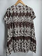 MS Mode Blouse Maat 52 - Bruin/Wit, Bruin, MS Mode, Maat 46/48 (XL) of groter, Onbekend