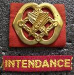 Baretembleem Verplegingstroepen 1 Oogjes zonder voetjes, Verzamelen, Verzenden, Landmacht, Nederland, Embleem of Badge