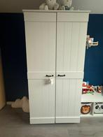 Kledingkast wit, Huis en Inrichting, Kasten | Kledingkasten, Ophalen, Gebruikt, 50 tot 75 cm, 150 tot 200 cm