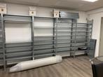 Schappen stelling staal 10 secties 100x30 cm, Ophalen, Zo goed als nieuw