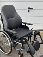 Luxe inklapbare rolstoel geschikt voor langdurig gebruik, Rubix 2 plus, Ophalen of Verzenden, Nederland, Breezy