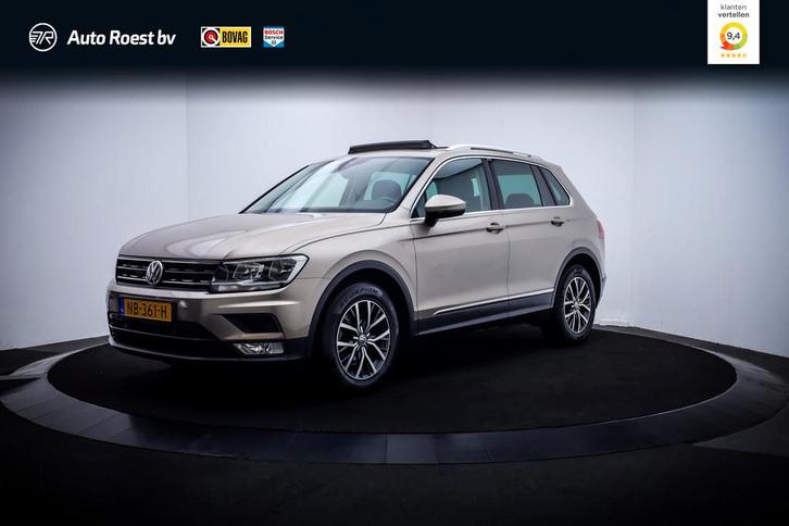 Volkswagen Tiguan 1.4TSI Connected Serie PANO | VIRTUAL | ST, Auto's, Volkswagen, Bedrijf, Te koop, Tiguan, ABS, Airbags, Airconditioning