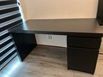 Zwart Ikea Bureau - Uitstekende Staat!, Ophalen, Zo goed als nieuw, Bureau