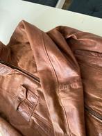 Cognac Bruine Leren Jas - Maat M, Ophalen, Bruin, Maat 48/50 (M), Sluis leder