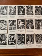 Kompleet mapje prentjes van Rozenkranskruistocht, Antiek en Kunst, Antiek | Religie, Ophalen of Verzenden