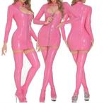 Wauw Hele Set, Jurk, Kousen, Hakken, tm 3XL, Kleding | Dames, Verzenden, Nieuw, Boven de knie