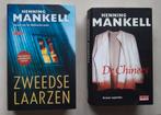 2x Henning Mankell, Ophalen of Verzenden, Henning Mankell, Zo goed als nieuw, Scandinavië