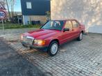 Mercedes Benz 190D signalrot 1985 W201, 4 cilinders, 23 km/l, Origineel Nederlands, 115 pk