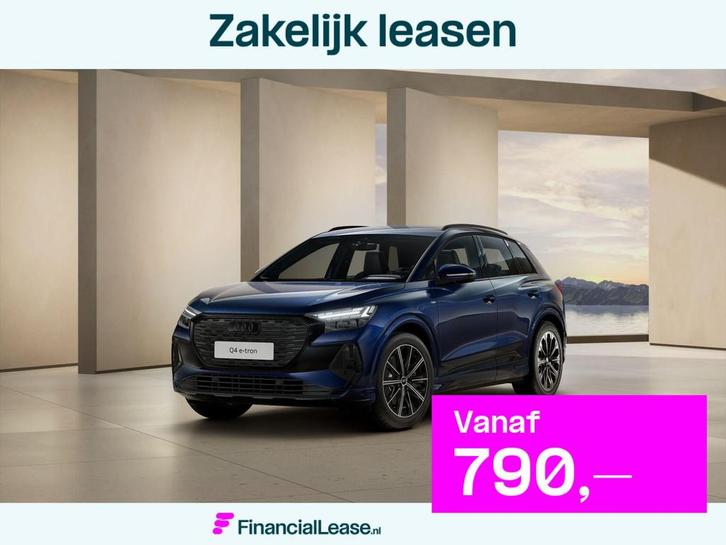 Audi Q4 e-tron 40 | S edition | 204 PK | 20 inch velgen | Pr, Auto's, Audi, Bedrijf, Lease, Financial lease, Q4 e-tron, ABS, Achteruitrijcamera