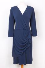Geplooide jurk Caroline Biss maat 44 (46), Kleding | Dames, Jurken, Blauw, Maat 42/44 (L), Ophalen of Verzenden, Zo goed als nieuw