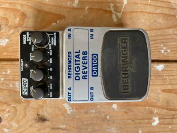 Behringer DR100 Digital Reverb Pedal beschikbaar voor biedingen