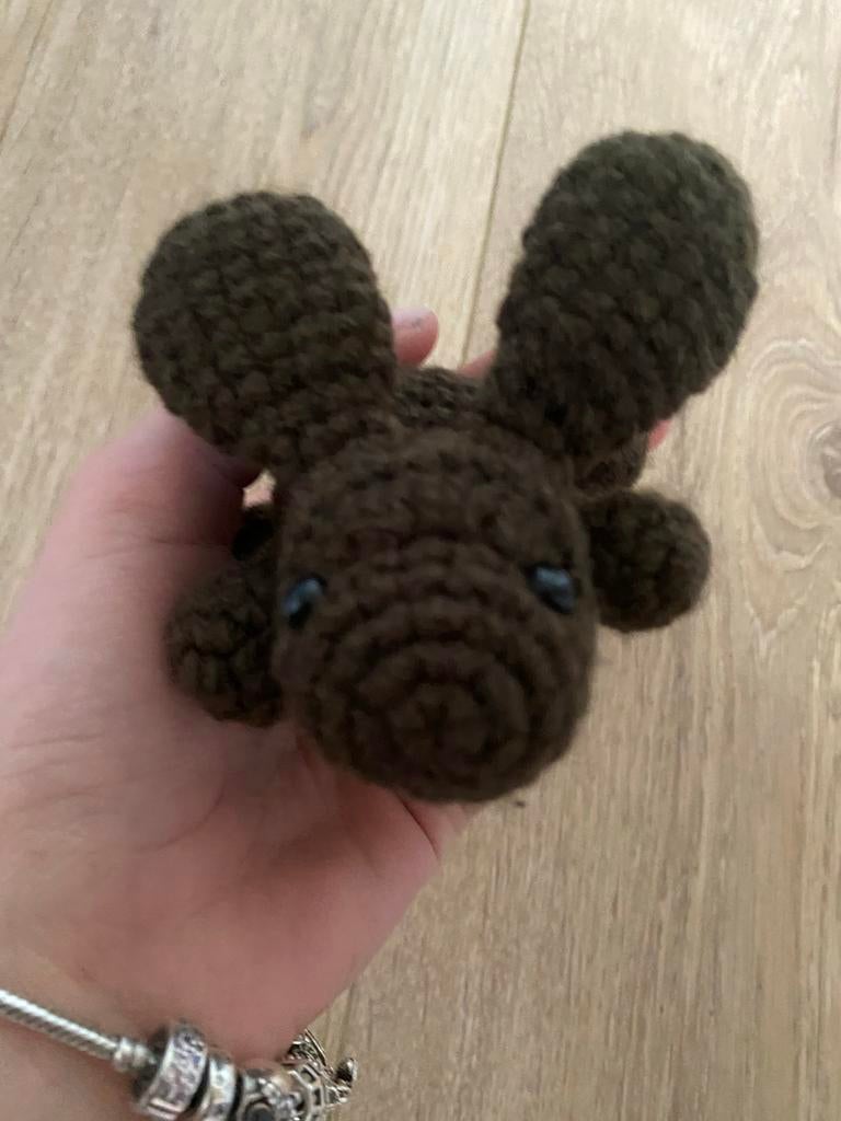 Gehaakt Konijn Knuffel, Hobby en Vrije tijd, Breien en Haken, Ophalen of Verzenden, Nieuw, Haken, Overige typen