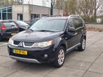 Mitsubishi Outlander €5500,-2.4 Instyle Automaat 7Pers 4X4, Auto's, Mitsubishi, Automaat, Zwart, 4 cilinders, 7 stoelen