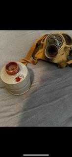 Mooie gasmasker ww2 met duits pot, Ophalen of Verzenden
