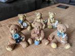 6 beeldjes van beertjes, Ophalen of Verzenden, Gebruikt, Dier