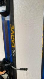 Head Carve Ski's met Stokken, Ophalen, 160 tot 180 cm, Gebruikt, Carve