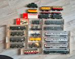 Modelspoor verzameling, lees beschrijving, Gelijkstroom, Fleischmann, Rails, Ophalen of Verzenden