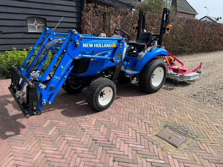 New Holland Boomer 25 inclusief voorlader Hydrostaat, Zakelijke goederen, Agrarisch | Werktuigen, Akkerbouw, Bollenteelt, Boomteelt