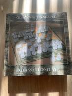 Glazen schaakspel (nieuw), Hobby en Vrije tijd, Ophalen, Nieuw
