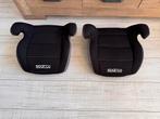 2 x Sparco Zitverhoger Zwart/Grijs - Autostoel Verhoger, Kinderen en Baby's, Autostoeltjes, Overige merken, Autogordel, 15 t/m 36 kg