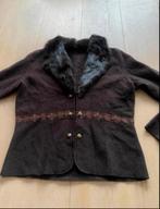 Taifun vest wol nieuwstaat M folklore, Kleding | Dames, Ophalen of Verzenden, Zo goed als nieuw, Maat 38/40 (M), Bruin