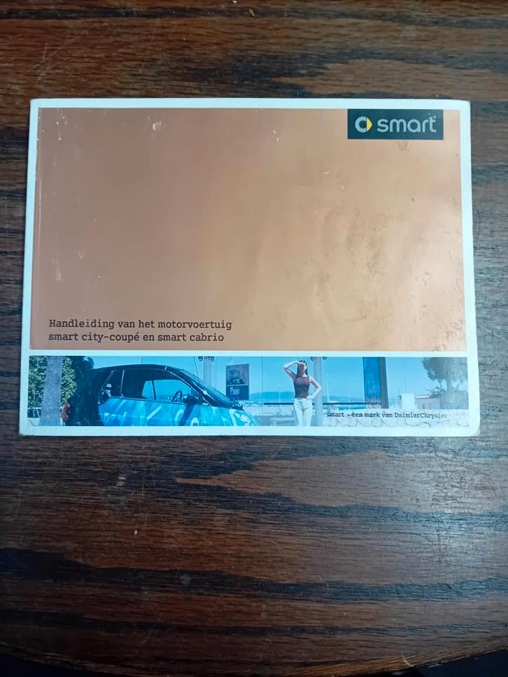 Instructieboekje handleiding voor een Smart For Two, Auto diversen, Handleidingen en Instructieboekjes, Ophalen of Verzenden
