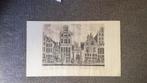 gravure P. Fouquet - gezicht van het mannen - tuchthuys, Ophalen