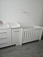 Commode met Ledikant meegroeibed zware kwaliteit interbaby, Ophalen, Gebruikt, Jongetje of Meisje