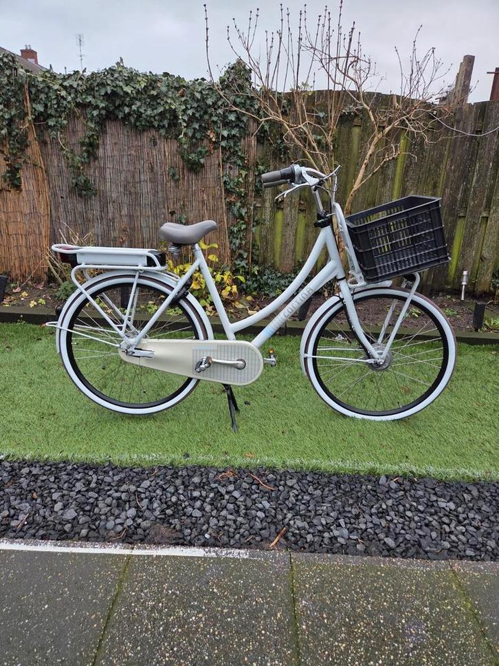 Cortina u4 36v elektrische damesfiets zeer mooie fiets, Fietsen en Brommers, Elektrische fietsen, Zo goed als nieuw, Cortina, 55 tot 59 cm