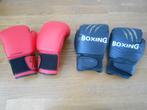 (kick) bokshandschoenen boxing gloves, Ophalen of Verzenden, Zo goed als nieuw, Bokshandschoenen
