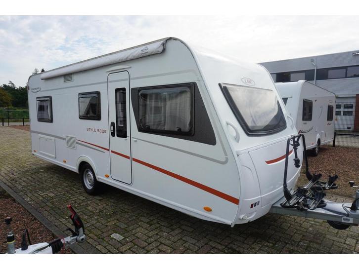 LMC Style 530 E + MOVER + AIRCO, Caravans en Kamperen, Caravans, Bedrijf, tot en met 4, 1000 - 1250 kg, Rondzit, LMC en Münsterland