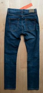 Nudie Jeans Lean Dean Dark Worn Navy Organic jeans W30 L34, Nudie Jeans, Blauw, W32 (confectie 46) of kleiner, Ophalen of Verzenden