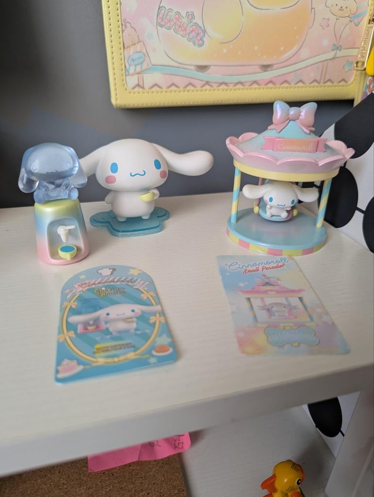 Miniso Sanrio Cinnamoroll Poppetjes - Origineel popmart, Ophalen of Verzenden, Nieuw, Overige typen