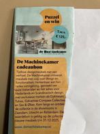 waardebon te besteden bij de MACHINEKAMER, Ophalen of Verzenden, Nieuw