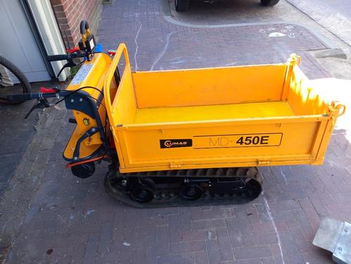 Lumag MD450E electrische Rupsdumper / Kruiwagen, Doe-het-zelf en Verbouw, Gereedschap | Overige machines, Zo goed als nieuw, Ophalen